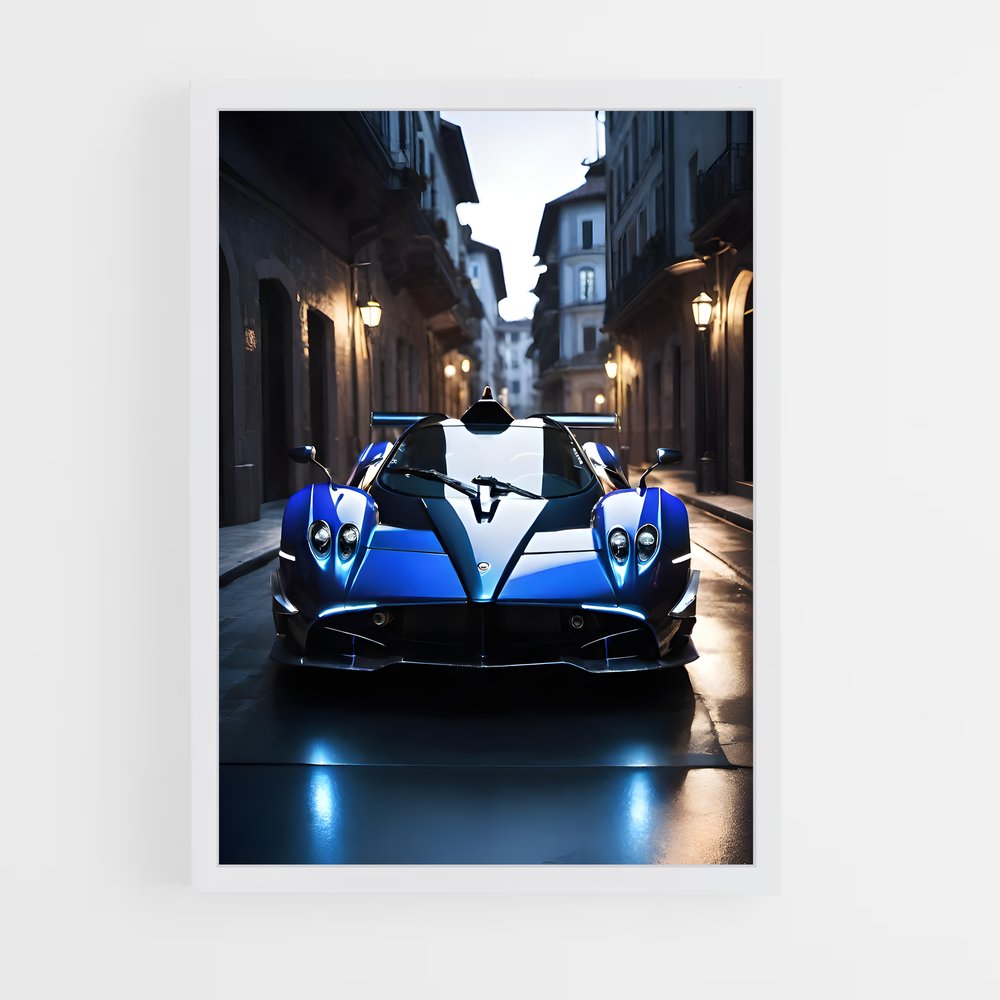 Poster Zonda Urban Symphony – affiche Pagani (vue 3)